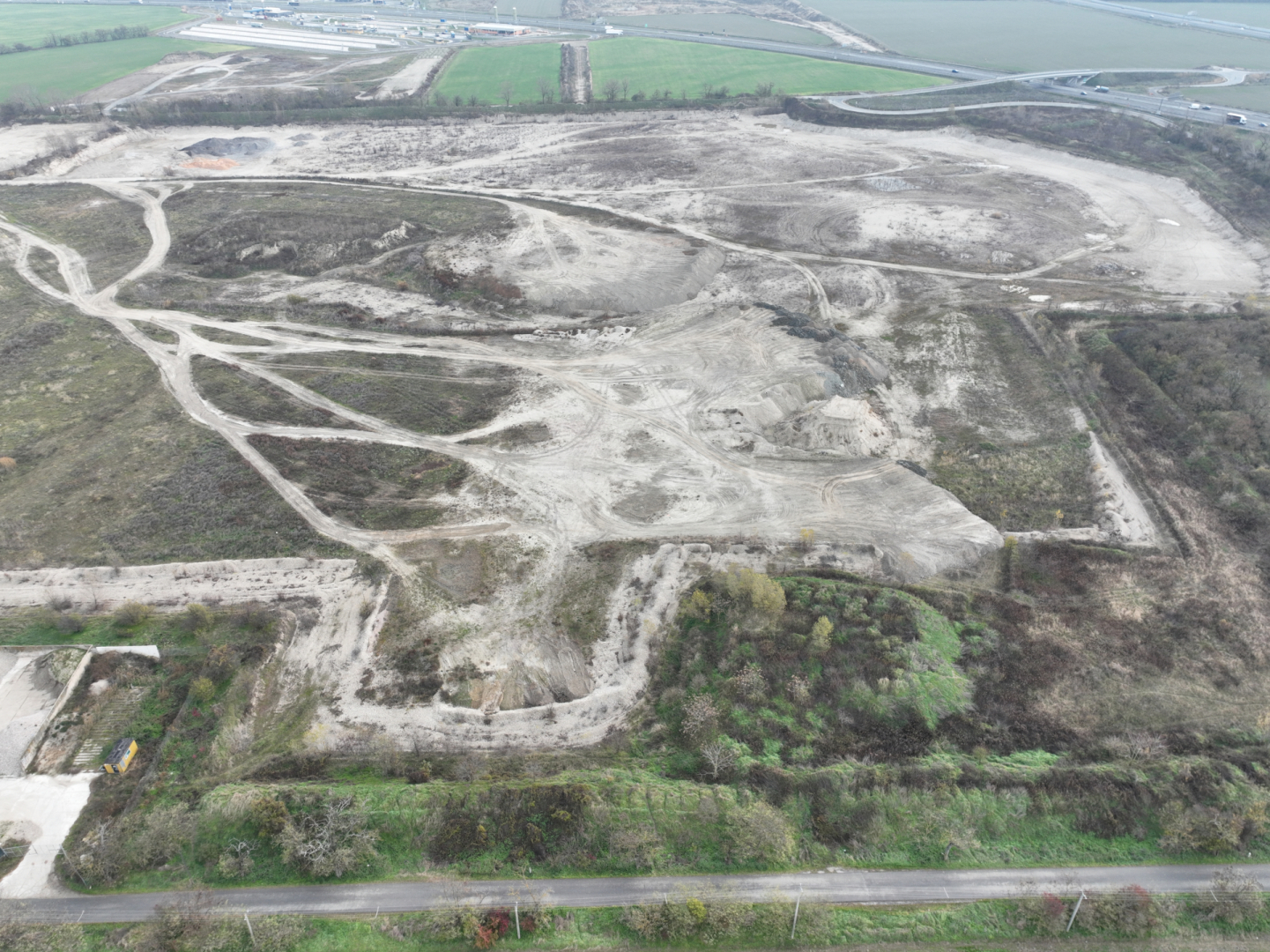 Podunajské Biskupice backfilling pit